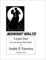 Midnight Waltz piano sheet music cover